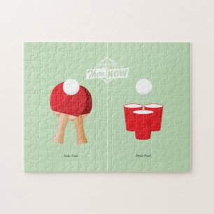 En nu: Ping Pong Legpuzzel
