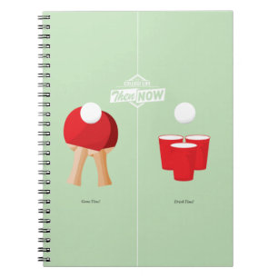 En nu: Ping Pong Notitieboek