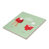 En nu: Ping Pong Tegeltje (Zijkant)