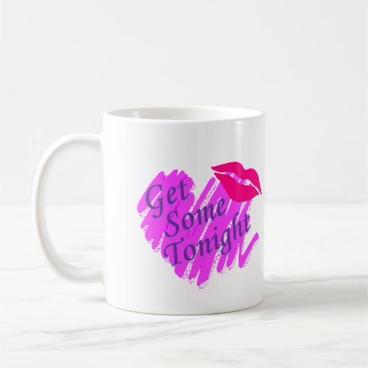 En obtenez mettent en forme de tasse ce soir (Gauche)