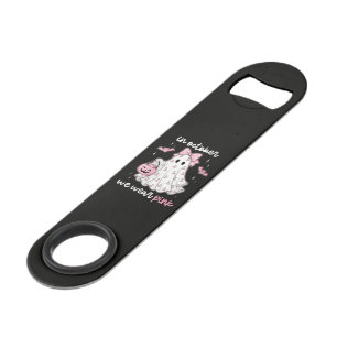 en Octobre Nous Portons Rose Fantôme Halloween