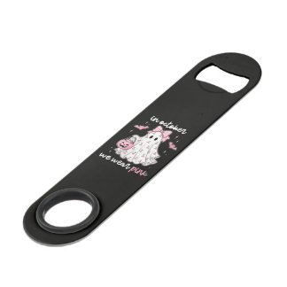 en Octobre Nous Portons Rose Fantôme Halloween