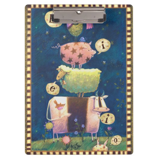 En op dit Boerderij Klembord (Voorkant)