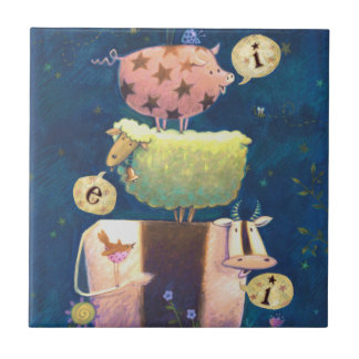 En op dit Boerderij Tegeltje