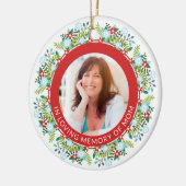 En ornement affectueux d'arbre de Noël de mémoire (Gauche)