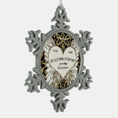 En ornement affectueux de mémoire (Gauche)