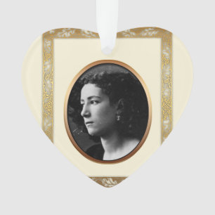 En ornement commémoratif 1 de photo faite sur