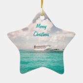 En ornement de Noël de port (Dos)