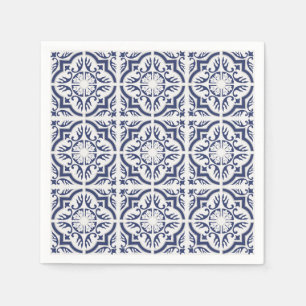 En Papier Belle serviette d'Azulejos