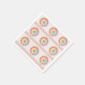 En Papier Belle serviette de motif K (Coin)