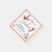 En Papier C'est une serviette Bachelorette (Coin)