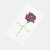 EN PAPIER CONCEPTION DE SERVIETTE POUR INVITÉS DE MARIAGE (Coin)