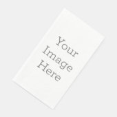 Serviettes en papier, Serviette rectangulaire (Coin)