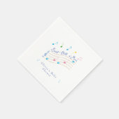 En Papier Enfant doux de ma serviette musicale (Coin)