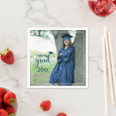 En Papier Félicitations Grad photo Grad Graduation serviette (En situation)