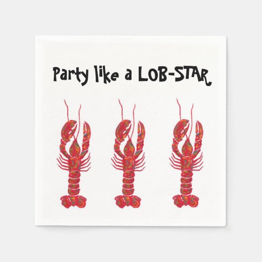 En Papier Fête comme une serviette étoilée (Devant)