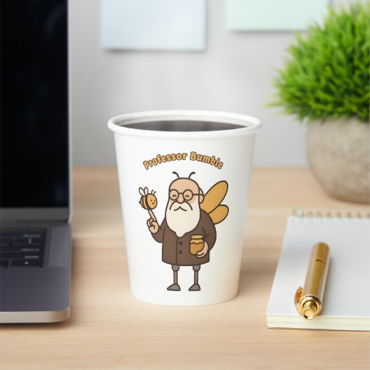 En Papier Gobelets de fête du professeur Bumble (Insitu)