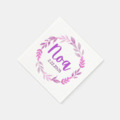 En Papier La serviette de noa (Coin)