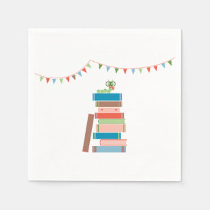 En Papier Livre pour la serviette de baby shower