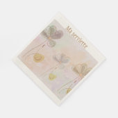 En Papier Ma serviette (Coin)