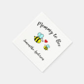 En Papier Maman à Bée - Serviette de cocktail (Coin)