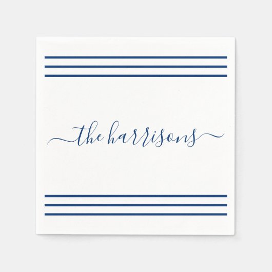 En Papier N'importe quelle couleur personnalisable Serviette (Devant)