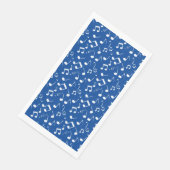 En Papier Notes musicales Design Serviette d'hôte serviettes (Coin)