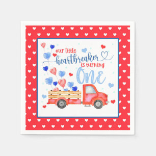 En Papier Notre petit briseur de coeur tourne une serviette