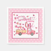 En Papier Notre petite amoureuse tourne une serviette (Devant)