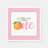 En Papier Notre petite croûte tourne une serviette - Pots de (Devant)