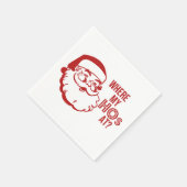 En Papier Où mon Hos à la serviette de cocktail (Coin)