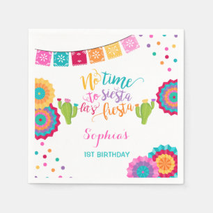 En Papier Partie mexicaine de fiesta de serviette de fête