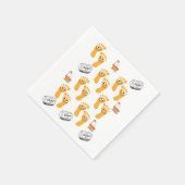 En Papier Pieds de savon serviette (Coin)