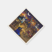 En Papier Pirates de la serviette Freedom Cut (Coin)