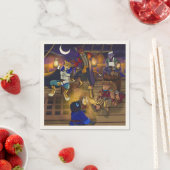 En Papier Pirates de la serviette Freedom Cut (En situation)