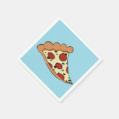 En Papier Pizza slice cocktail serviette (Coin)