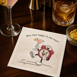 En Papier Pourquoi limiter la serviette de cocktail de l'heu