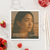 En Papier Rien n'a changé - Serviette (En situation)