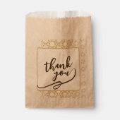 En Papier Sachets de remerciement (Devant)