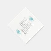 En Papier Serres cocktail serviette (Coin)