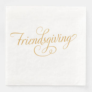 En Papier serviette