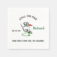 Serviette 50e Anniversaire (n'importe quelle anné