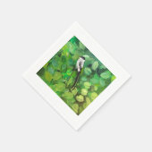 En Papier Serviette à cocktail avec oiseau (Coin)