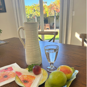 En Papier Serviette à motif aquarelle florale lumineuse