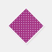 En Papier Serviette à pois (Coin)