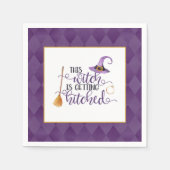 En Papier Serviette Cette Sorcière se Marie (Devant)