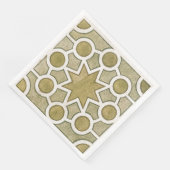 En Papier Serviette D (Coin)