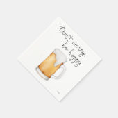 En Papier Serviette de cocktail à bière (Coin)