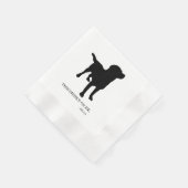 En Papier Serviette de cocktail pour amateurs d'animaux (Coin)