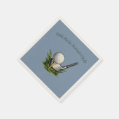 En Papier Serviette de cocktail pour événements de golf (Coin)
